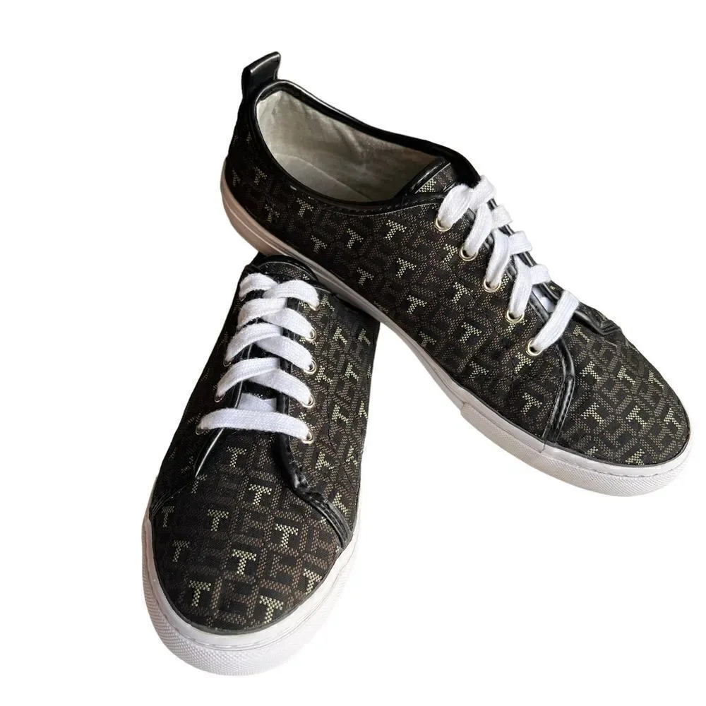 Tommy Hilfiger Logo Lace-Up Shoes -Sz 9